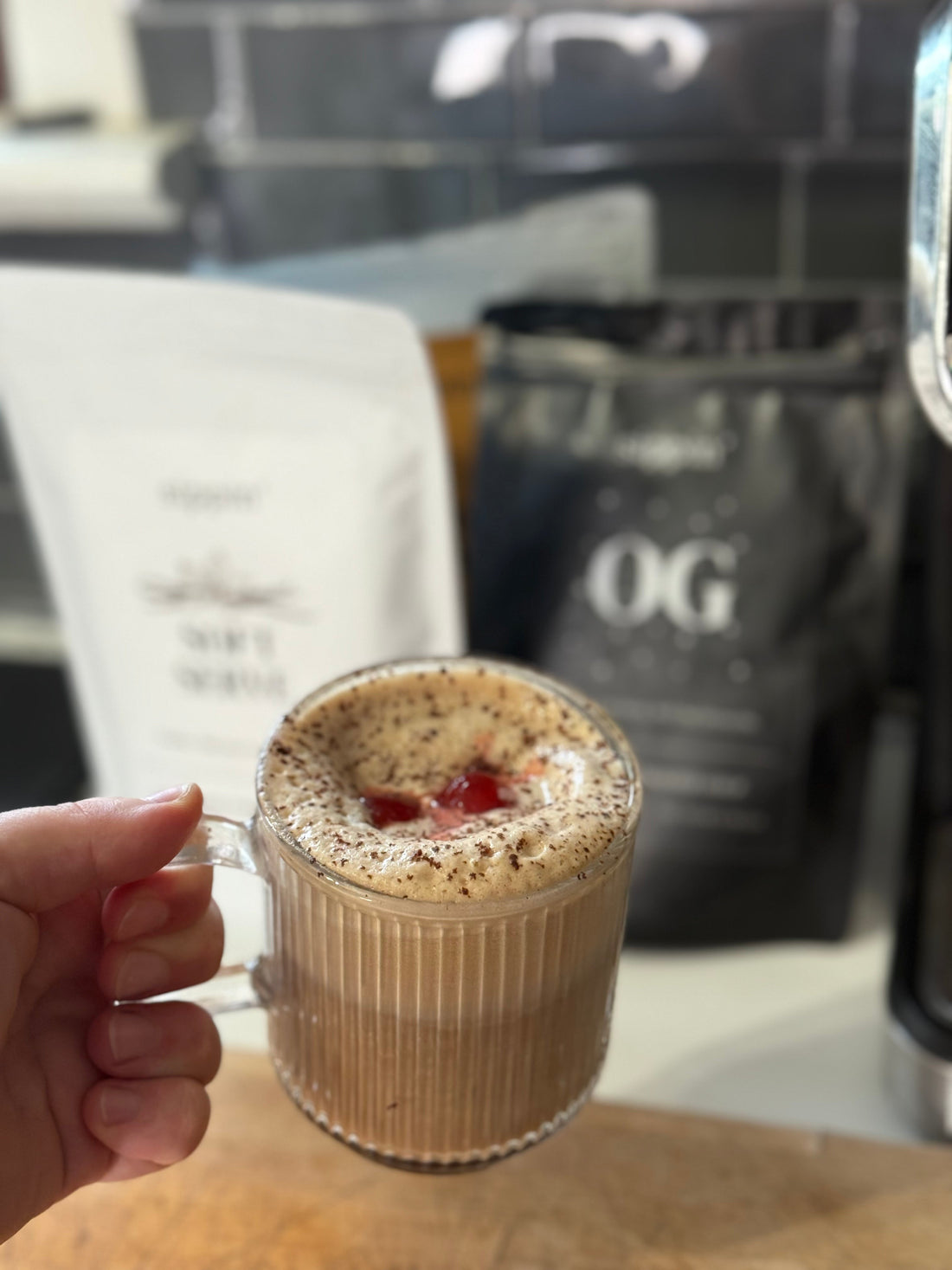 This Black Forest Mocha Is Basically Dessert You Can Sip Guilt-Free 🍒☕️