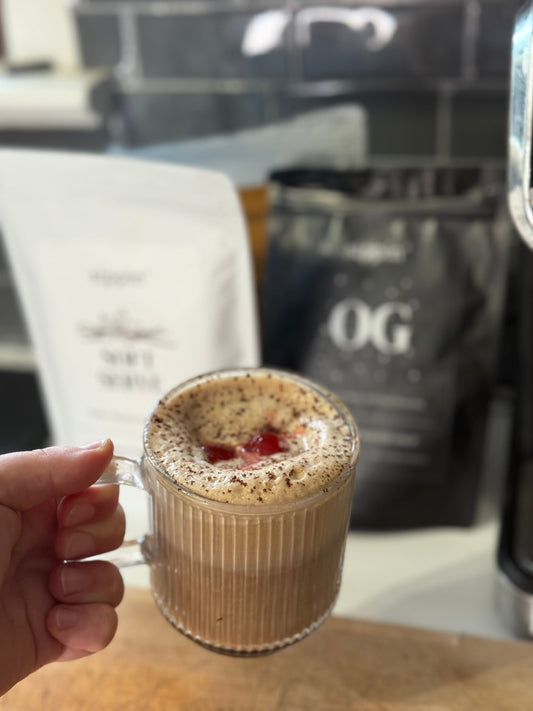 This Black Forest Mocha Is Basically Dessert You Can Sip Guilt-Free 🍒☕️