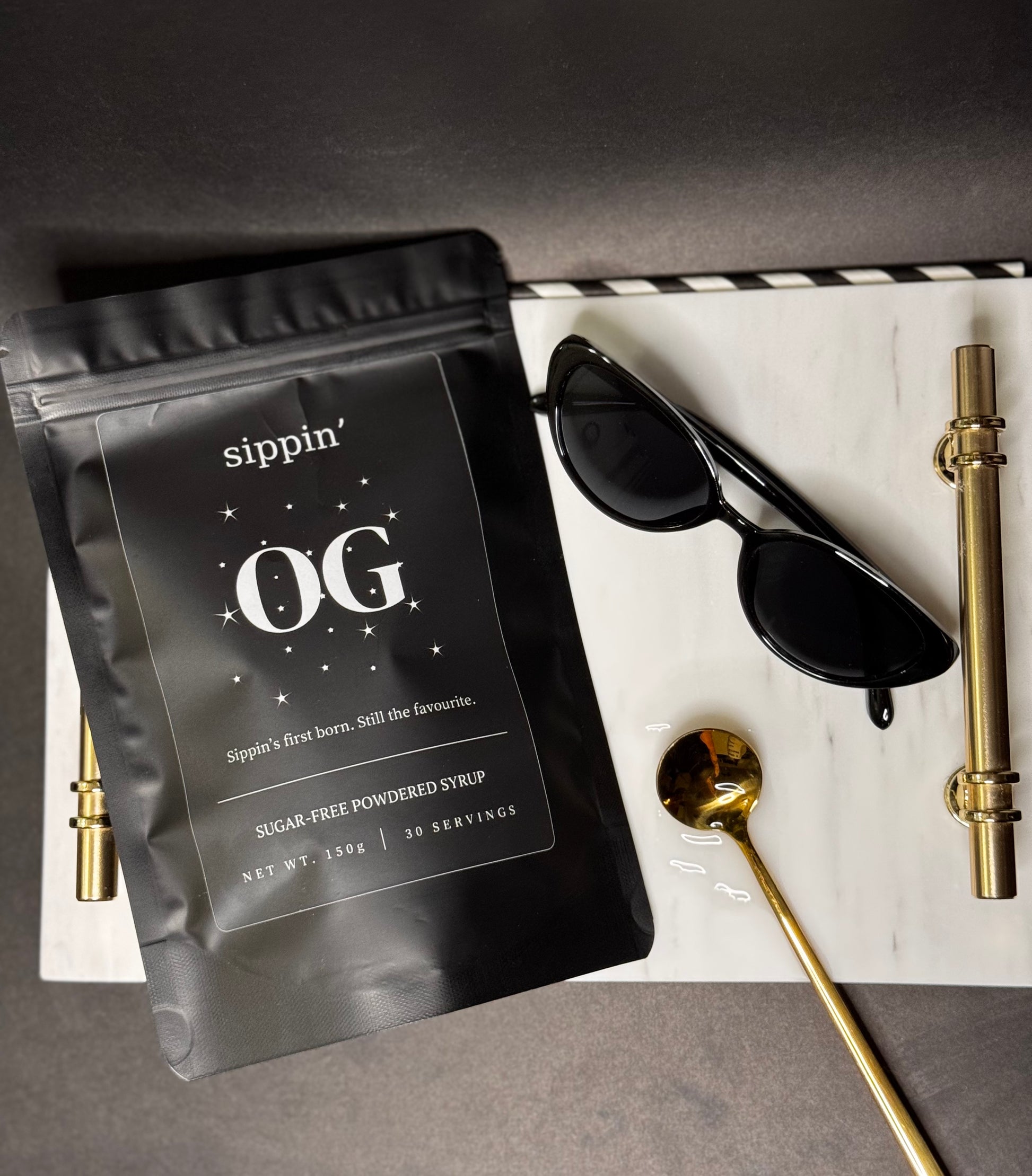 three pack of keto friendly powdered syrups for iced coffee and lattes